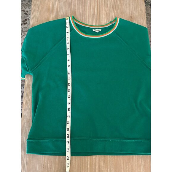 Jodifl Raglan Ringer Top - Green - Size Small - Picture 5 of 7